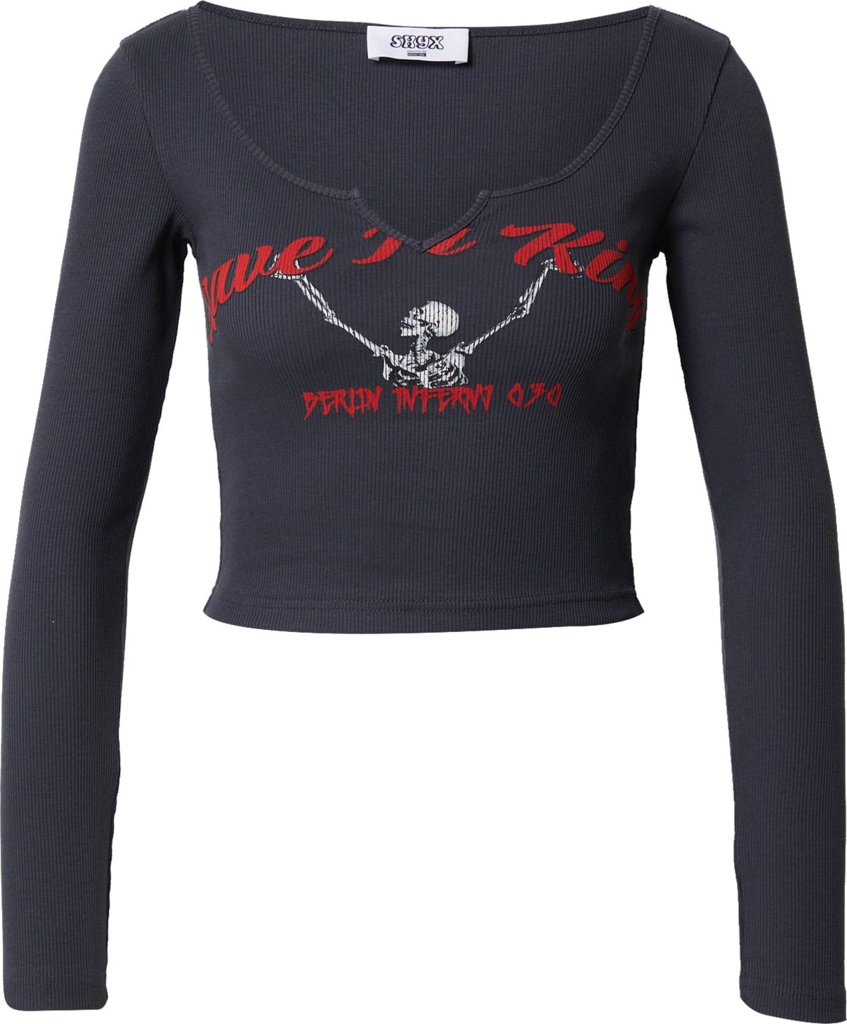 SHYX Tričko 'Jocelyn' šedá