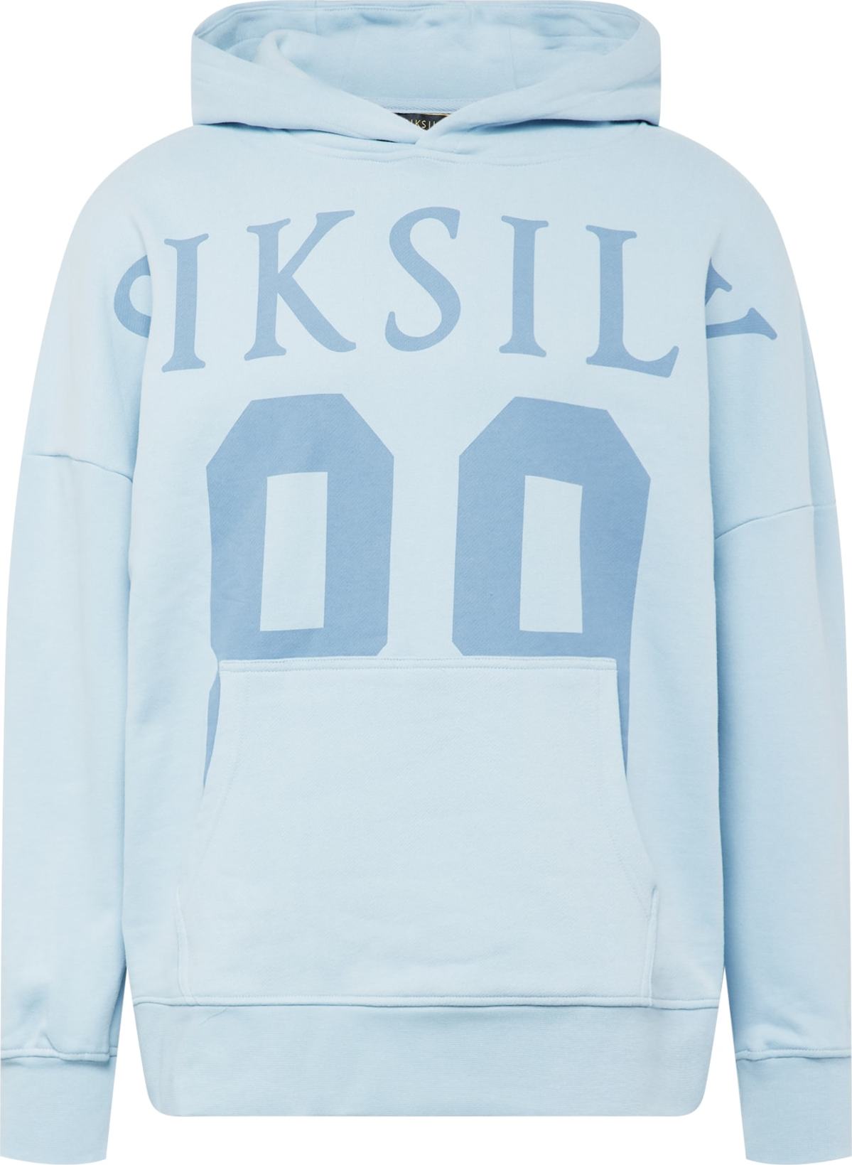 SikSilk Mikina kouřově modrá / světlemodrá