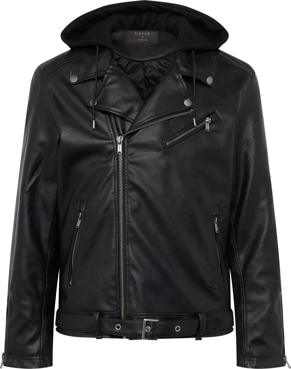 SikSilk Přechodná bunda černá