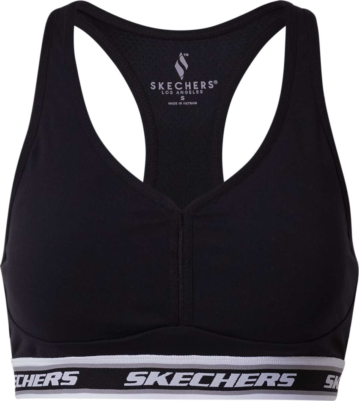 Skechers Performance Podprsenka šedá / černá / bílá