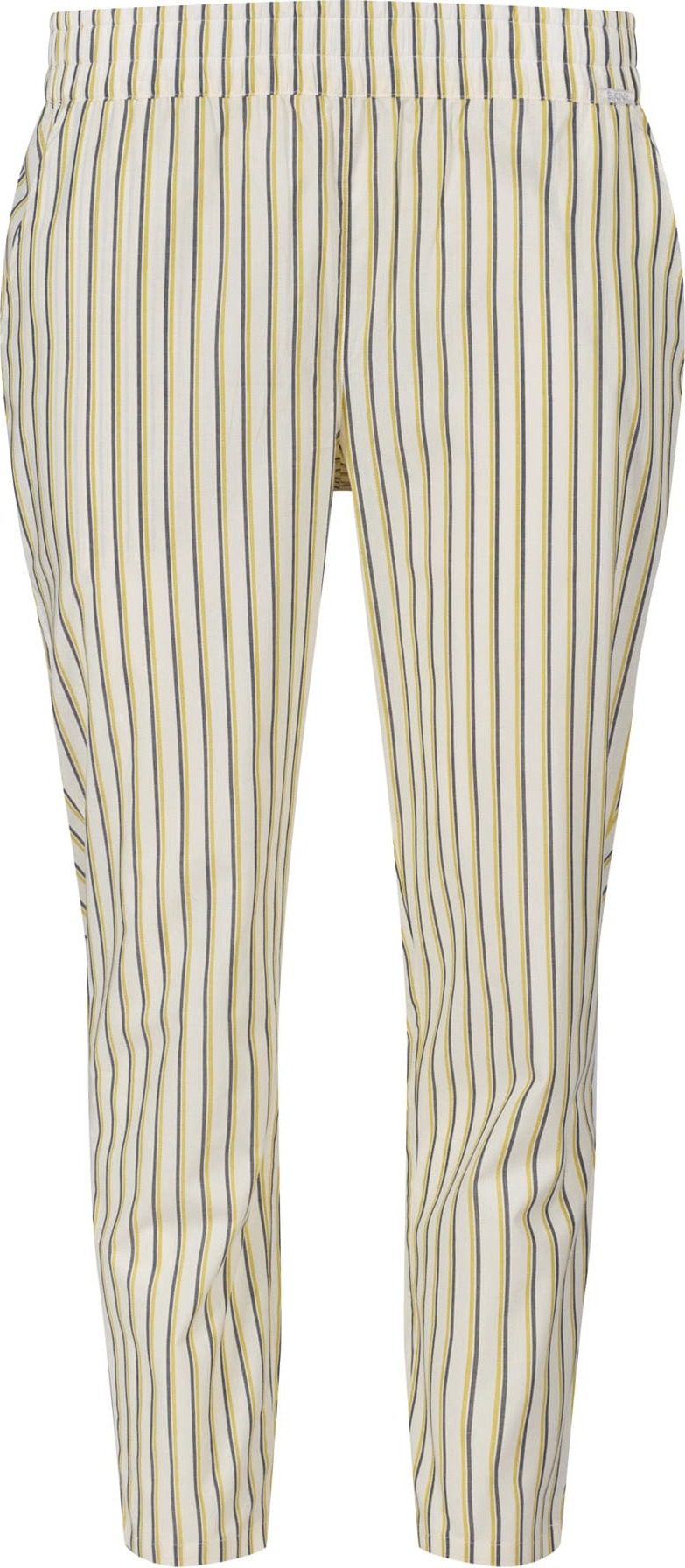 Skiny Pyžamové kalhoty béžová / žlutá / šedá