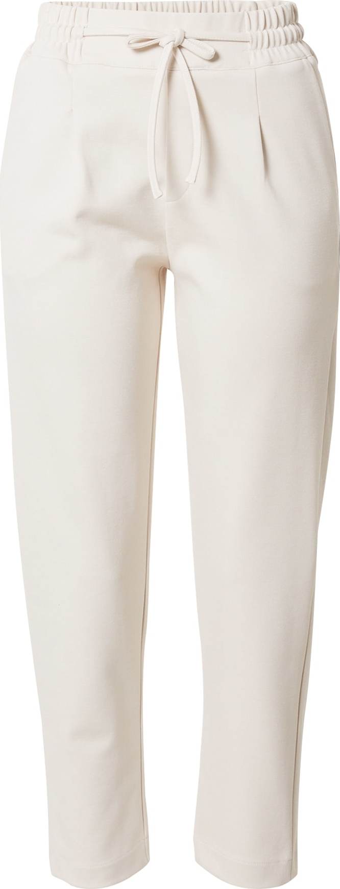 Smith&Soul Kalhoty se sklady v pase bílá