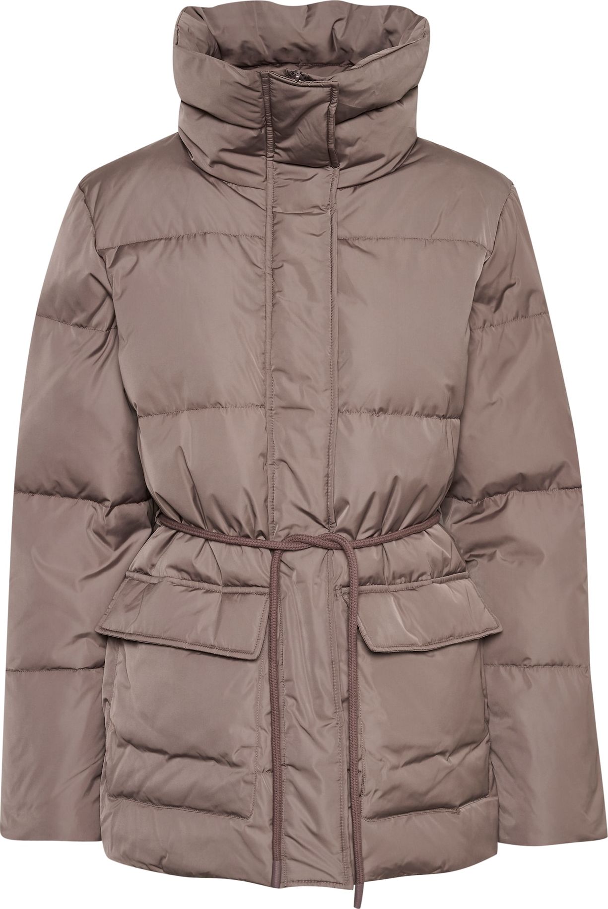 SOAKED IN LUXURY Přechodná bunda 'Mylo' šedobéžová