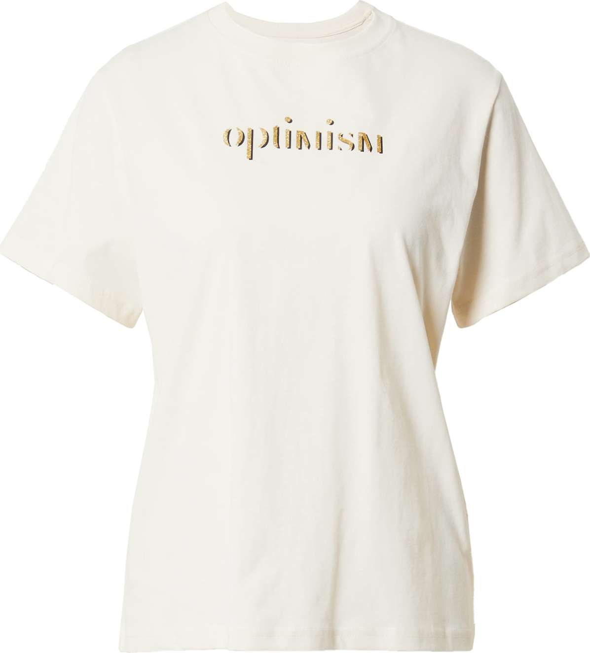 Sofie Schnoor Tričko zlatá / černá / offwhite