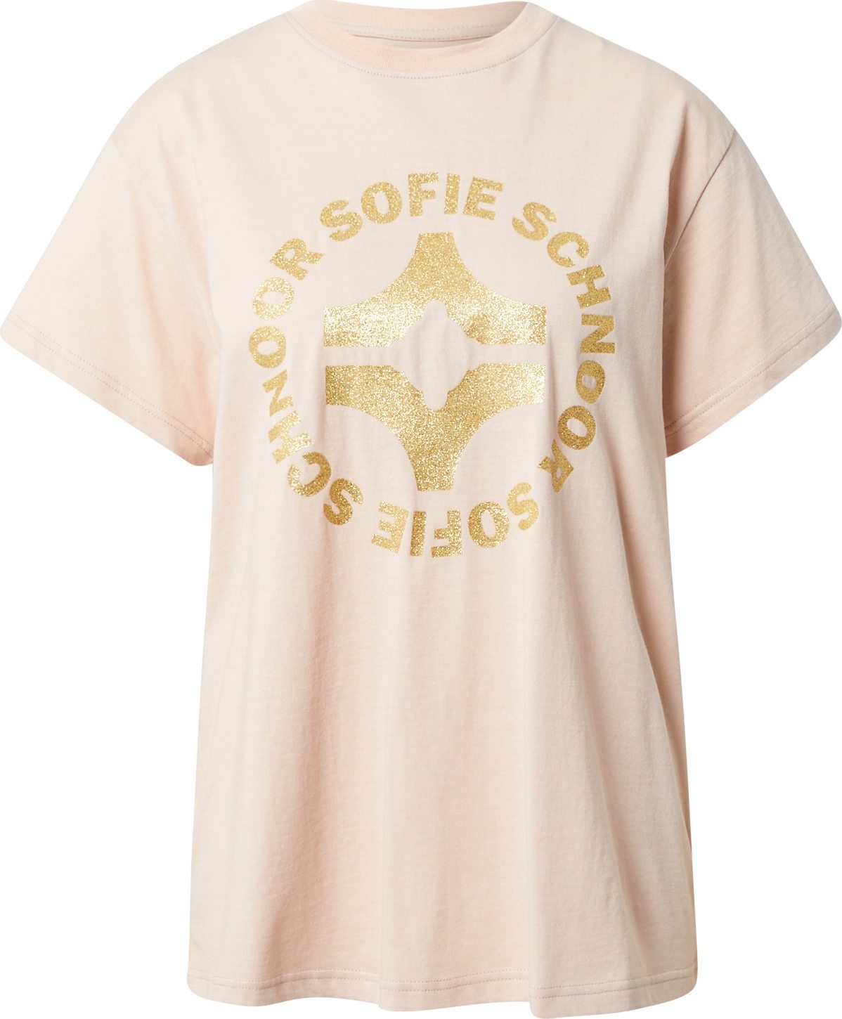 Sofie Schnoor Tričko zlatá / růžová
