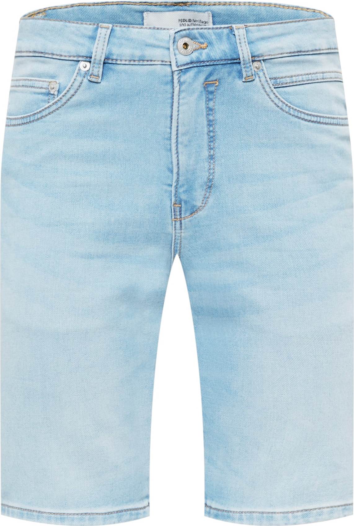 !Solid Džíny 'Brent' modrá džínovina