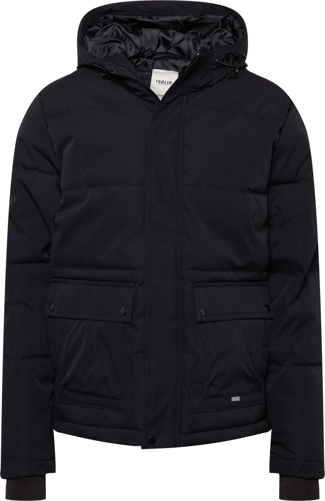 !Solid Přechodná bunda černá