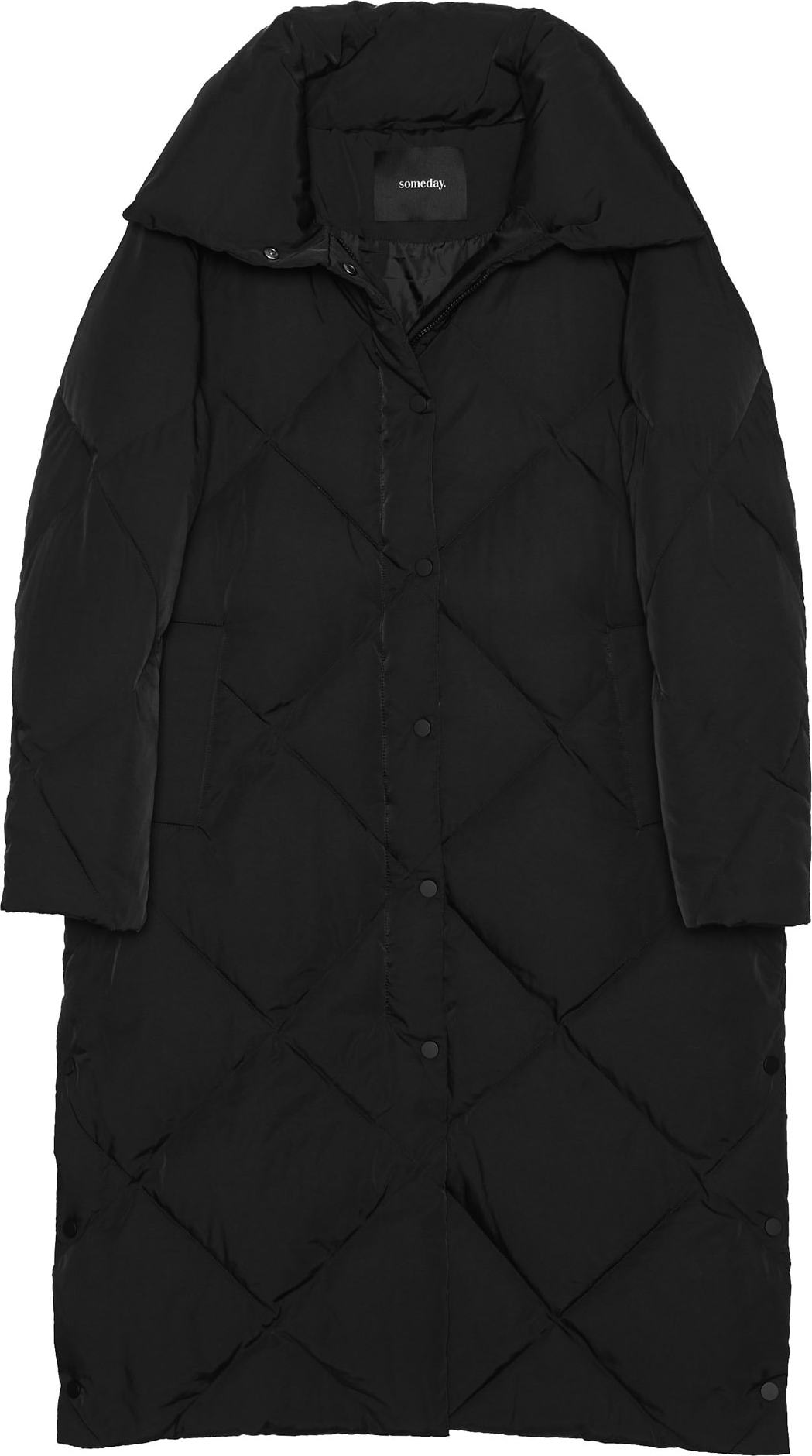 Someday Přechodný kabát černá