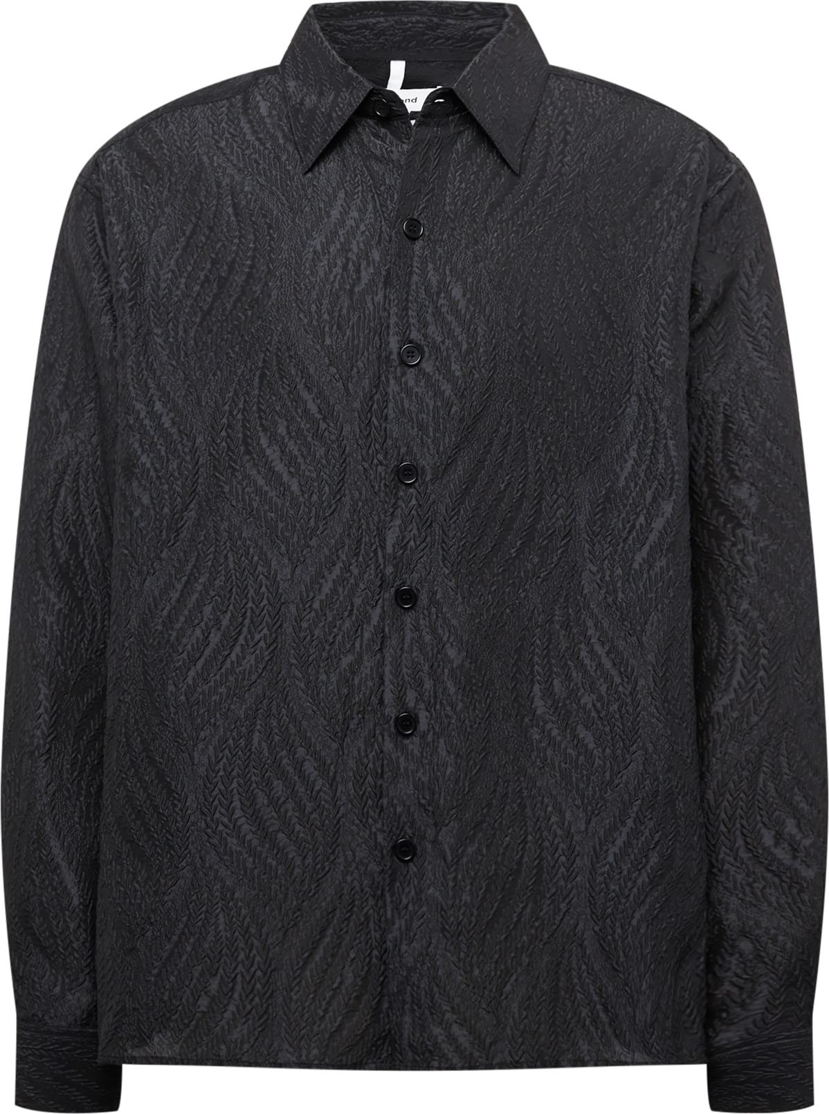 Soulland Košile 'Vit' černá