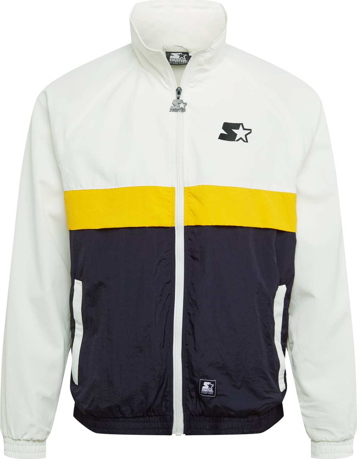 Starter Black Label Přechodná bunda žlutá / černá / offwhite