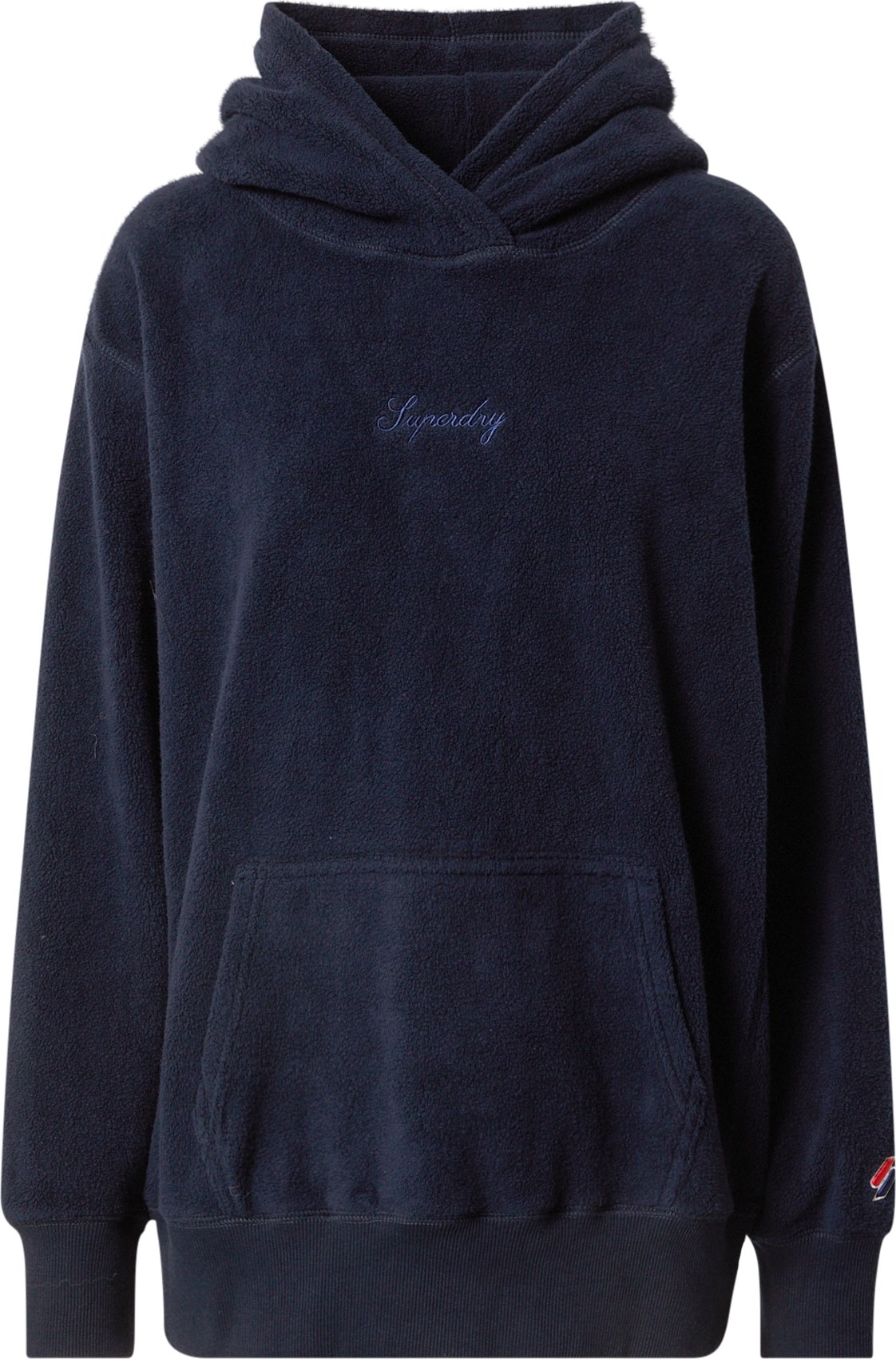 Superdry Mikina modrá / námořnická modř / červená / bílá