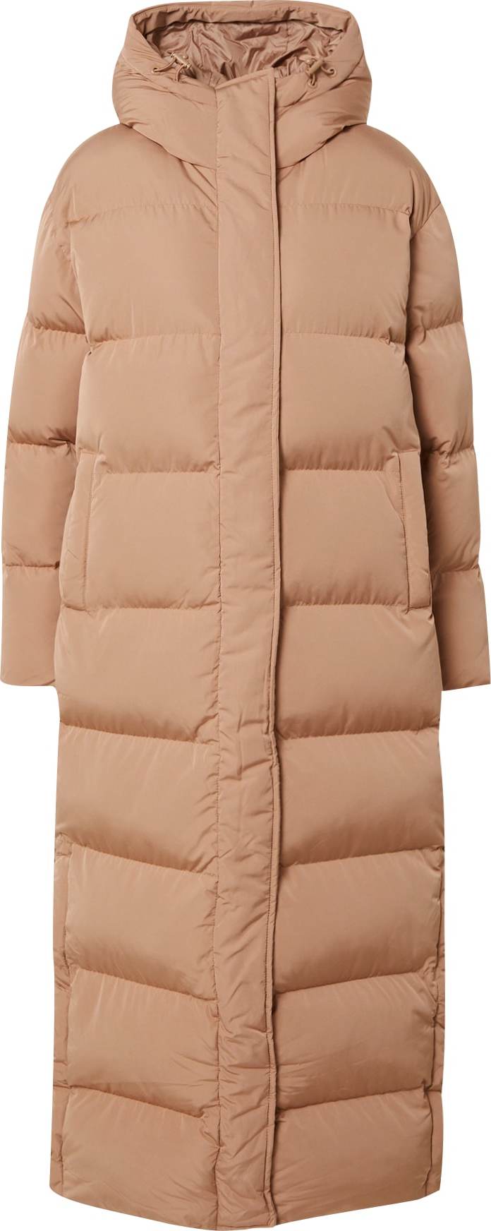 Superdry Zimní kabát světle hnědá