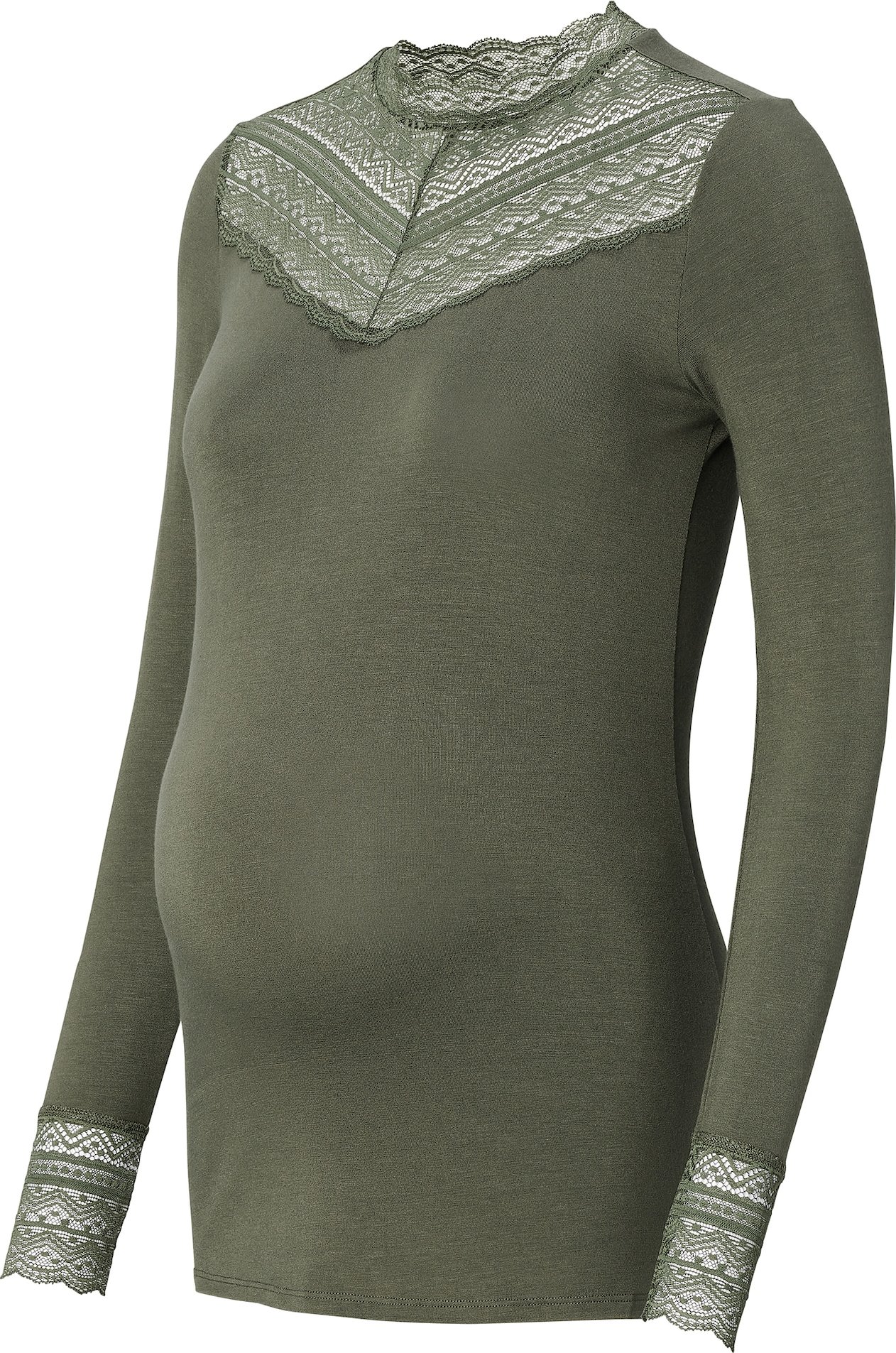 Supermom Tričko 'Fancy' khaki