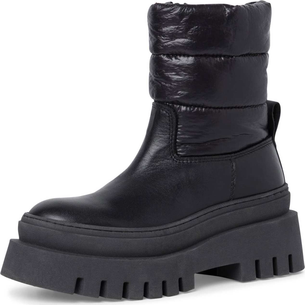 TAMARIS Nízké kozačky černá