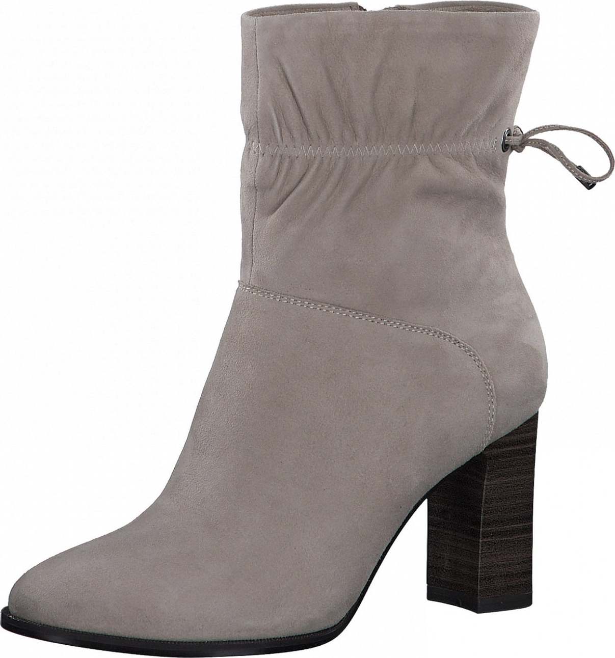 TAMARIS Nízké kozačky šedobéžová