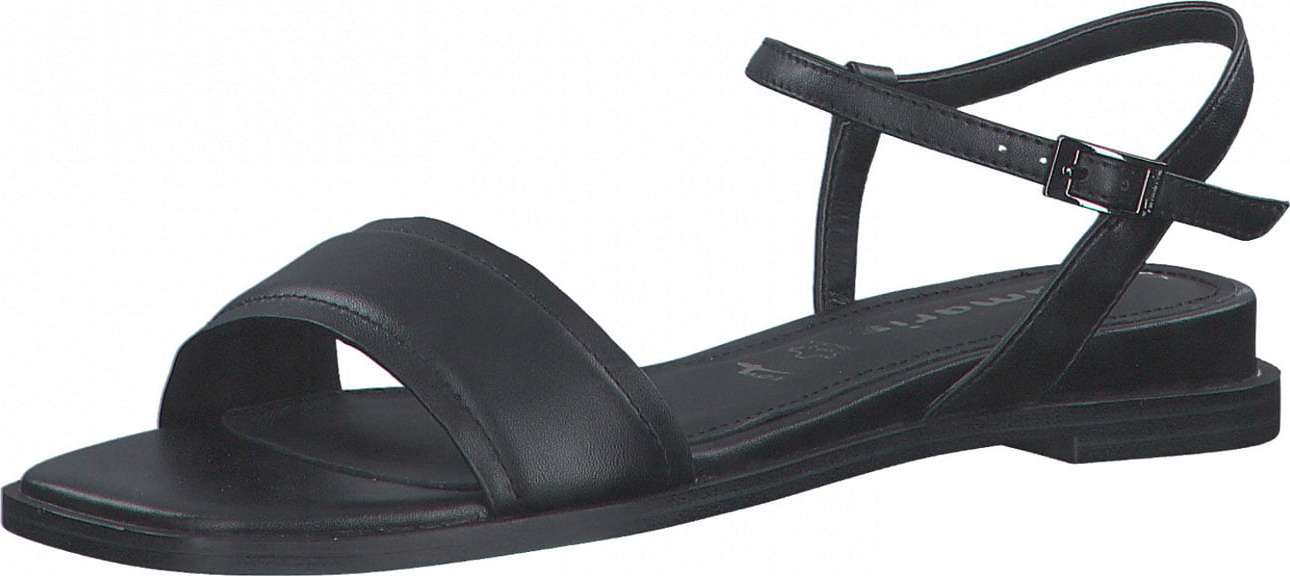 TAMARIS Páskové sandály černá