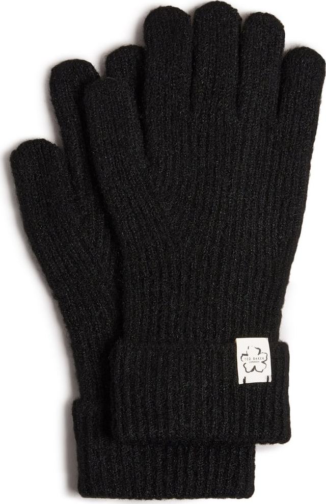 Ted Baker Prstové rukavice 'Brittea' černá / bílá