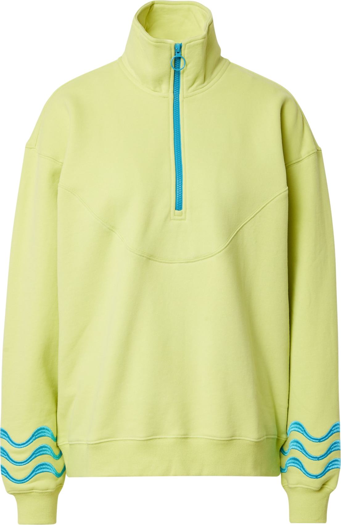 The Wolf Gang Mikina 'VELA' nefritová / jablko