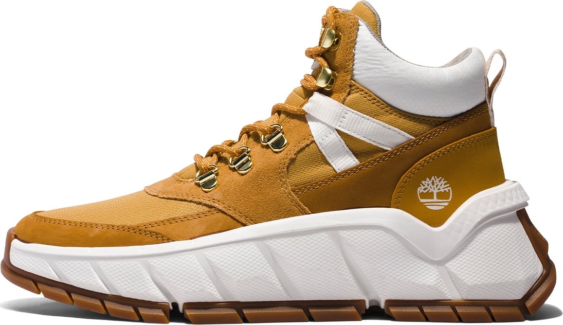 TIMBERLAND Kotníkové tenisky 'Turbo Hiker' okrová / bílá