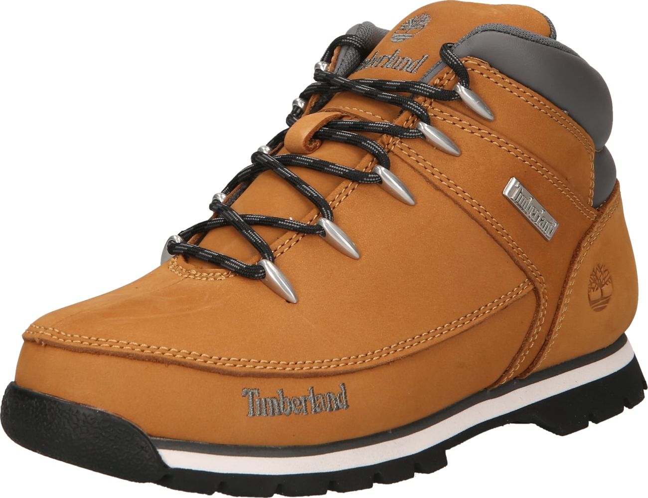 TIMBERLAND Kozačky 'Euro Sprint' karamelová / šedá / černá