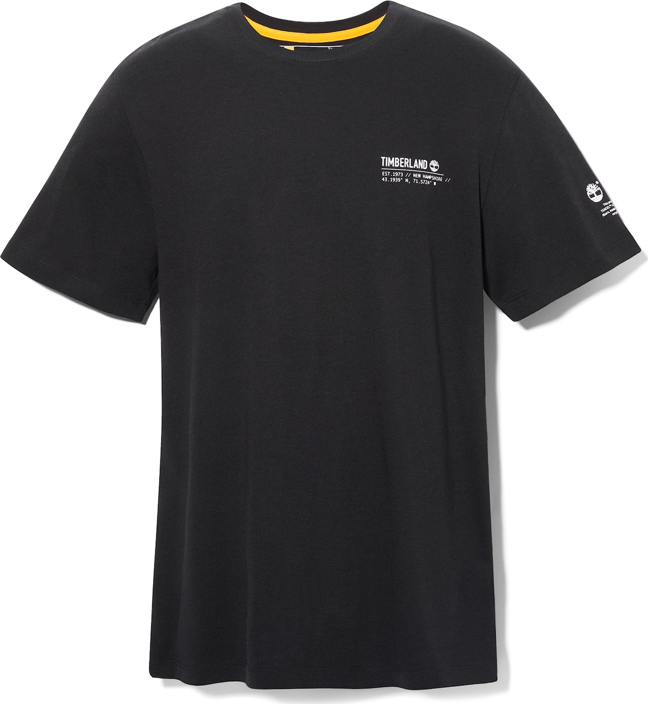 TIMBERLAND Tričko černá / bílá
