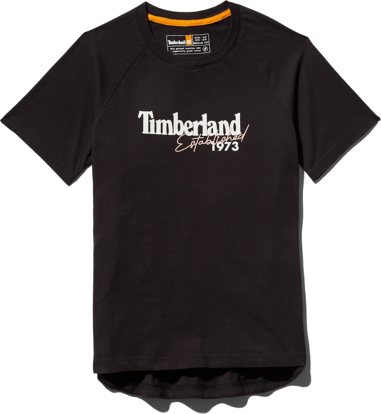 TIMBERLAND Tričko jasně oranžová / černá