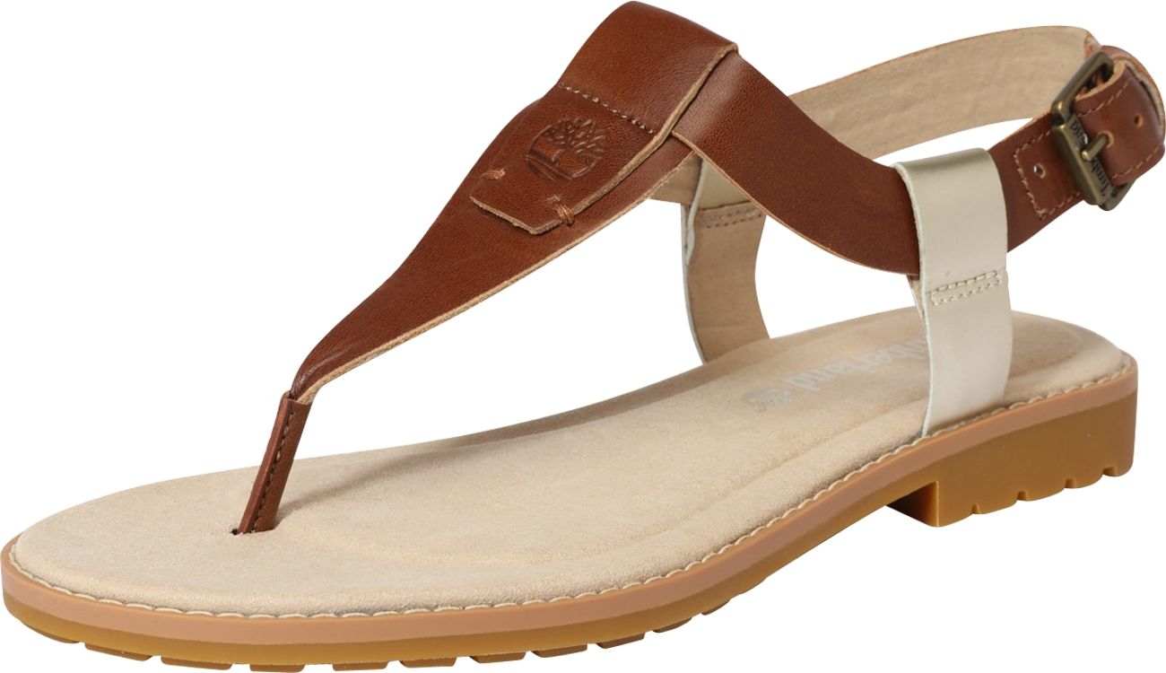 TIMBERLAND Žabky hnědá