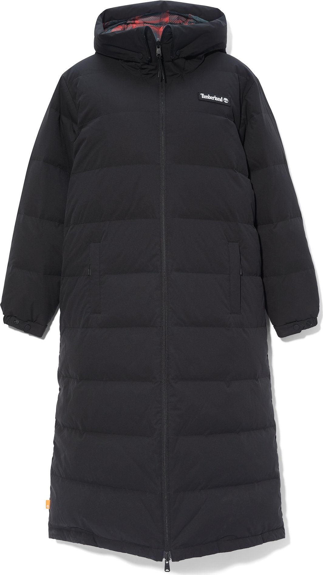 TIMBERLAND Zimní kabát černá / bílá