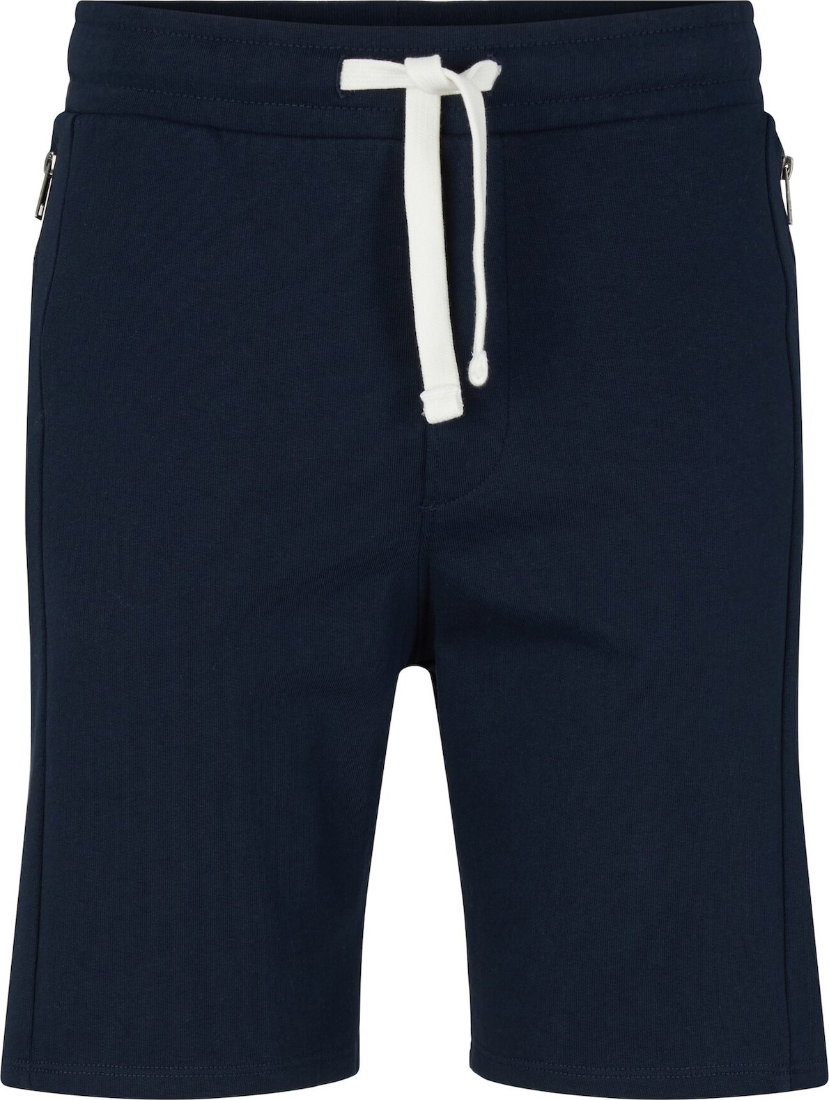 TOM TAILOR DENIM Kalhoty modrá / bílá