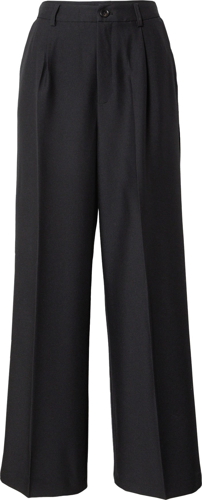 TOM TAILOR DENIM Kalhoty s puky černá