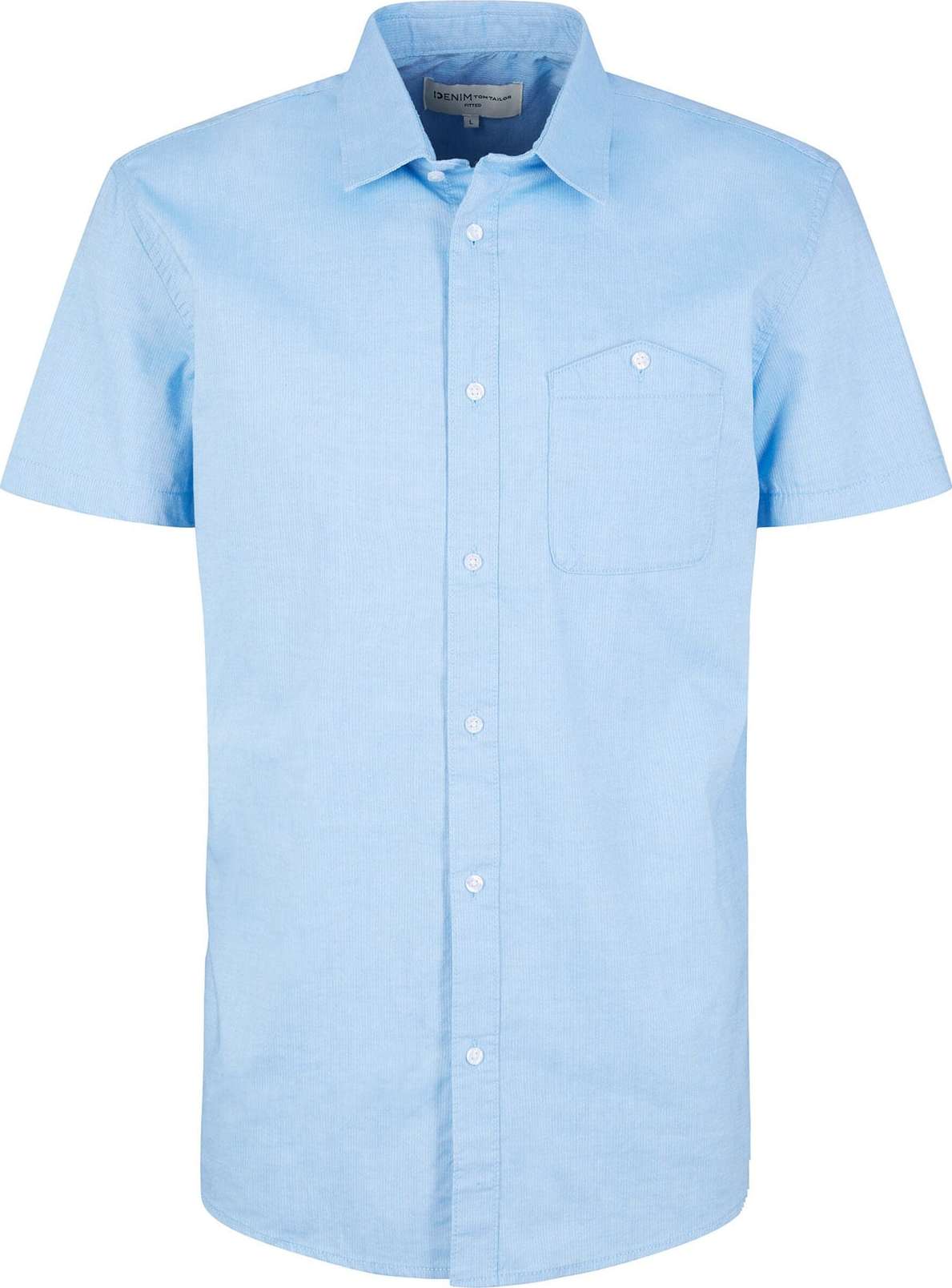 TOM TAILOR DENIM Košile světlemodrá