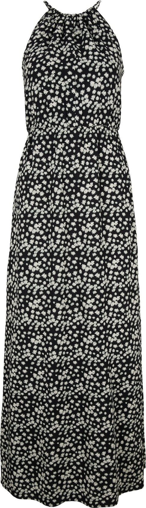 TOM TAILOR DENIM Šaty černá / bílá