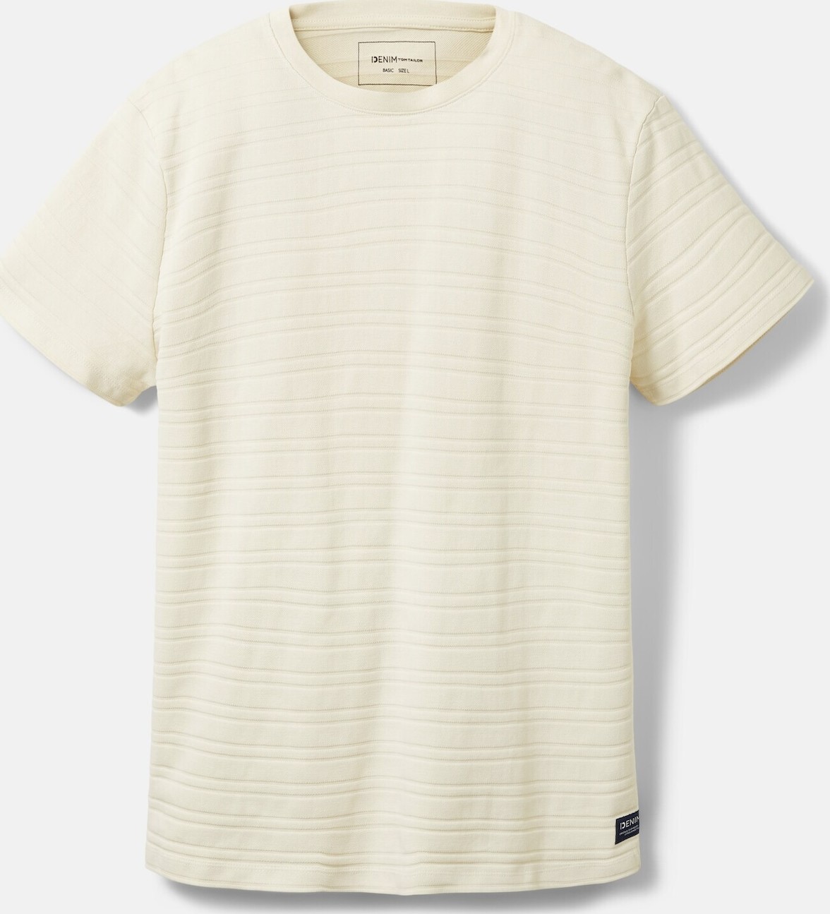 TOM TAILOR DENIM Tričko krémová