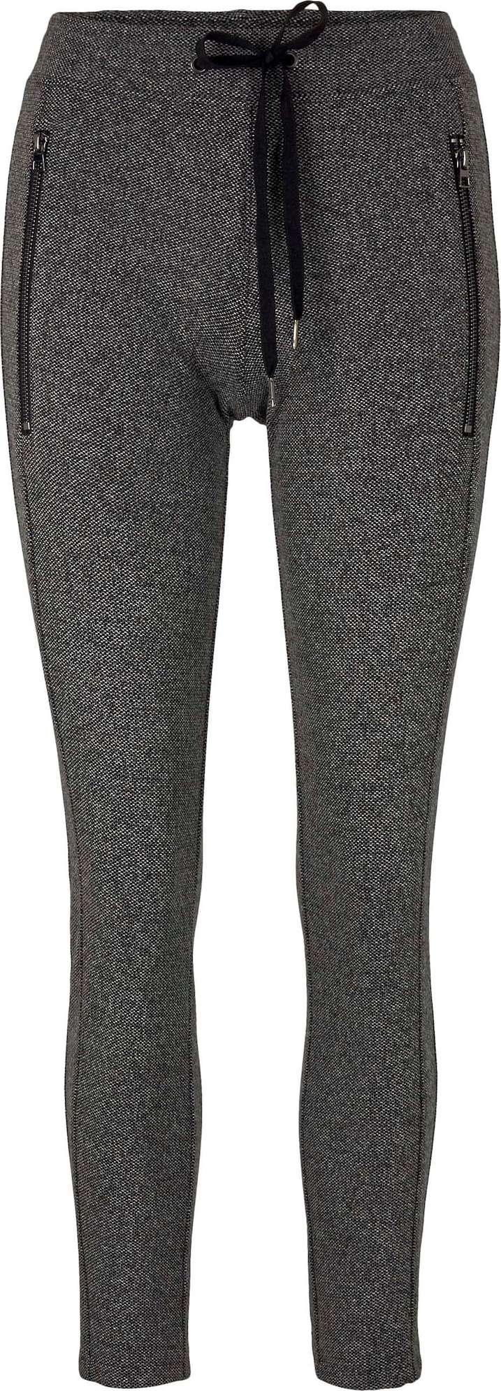 TOM TAILOR Kalhoty černý melír