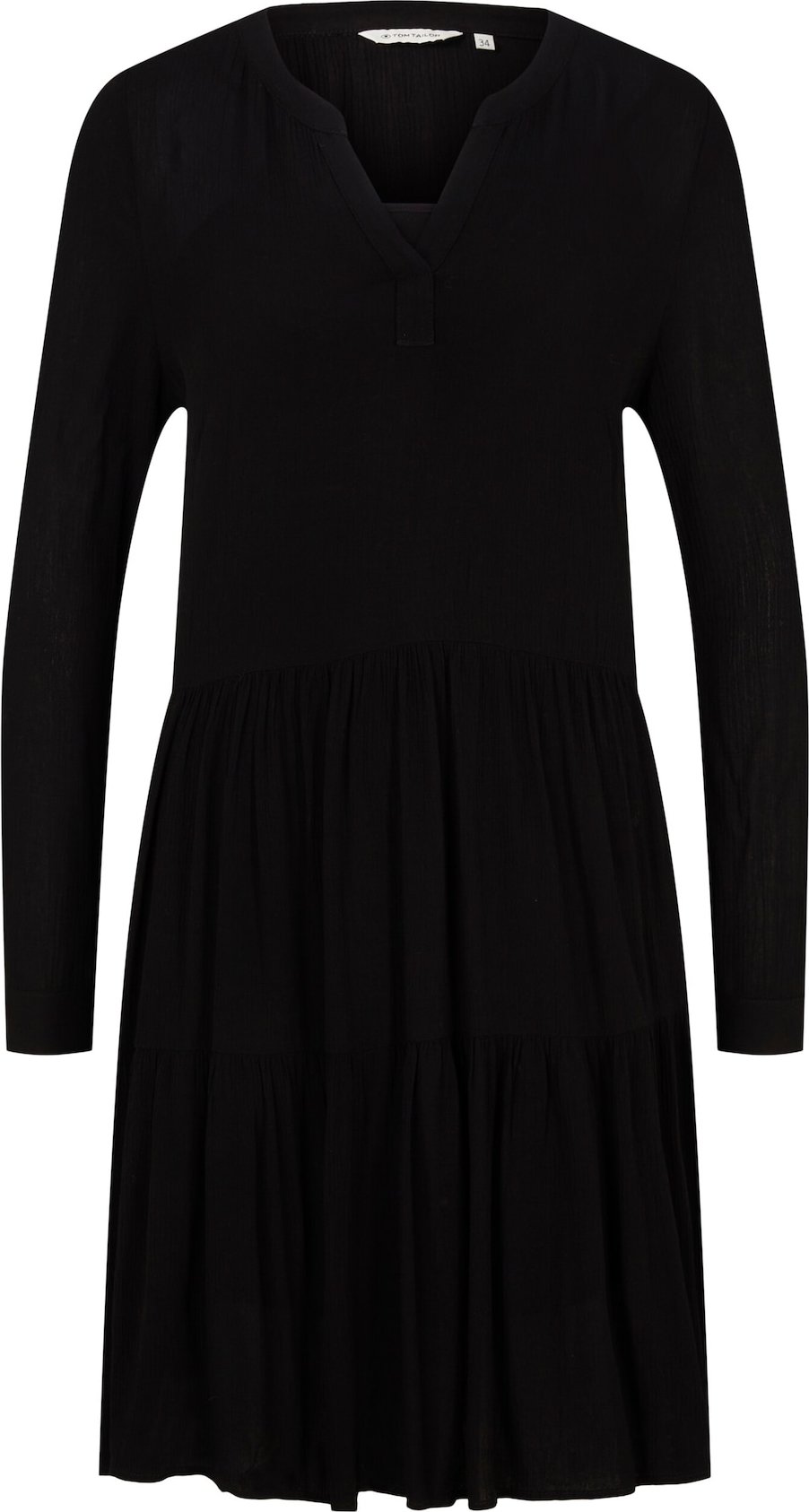 TOM TAILOR Šaty černá