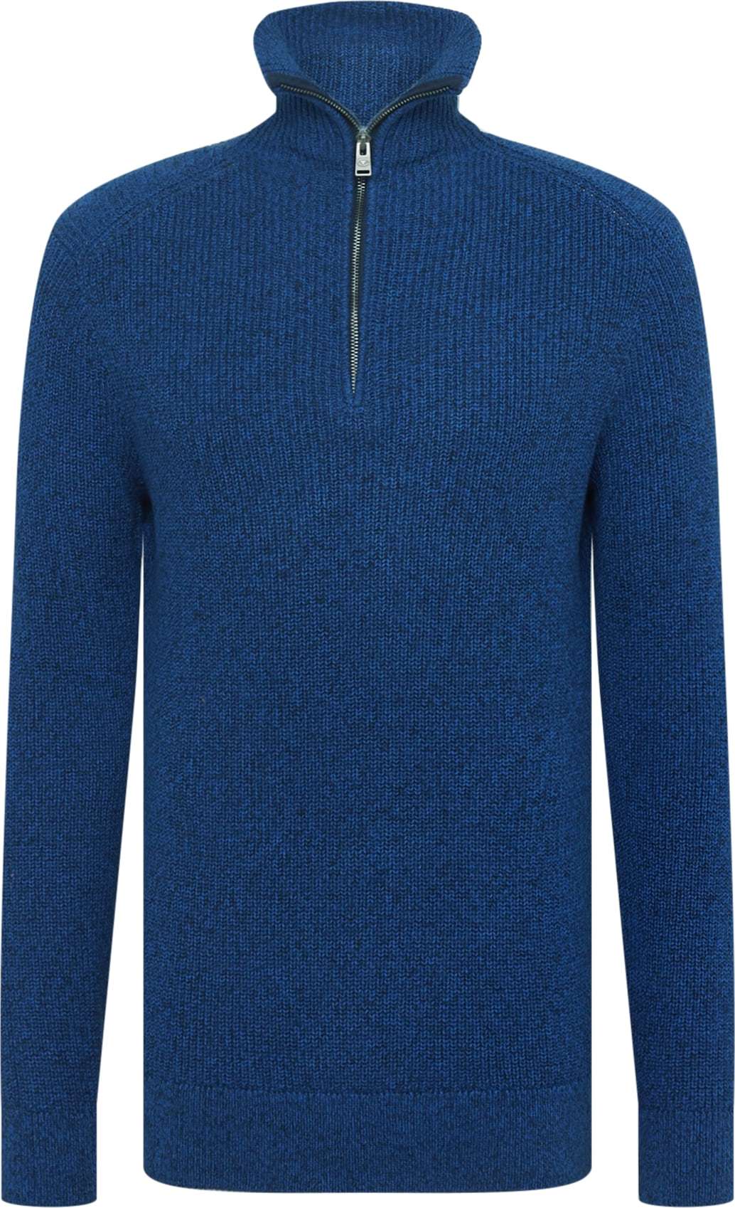 TOM TAILOR Svetr královská modrá / tmavě modrá