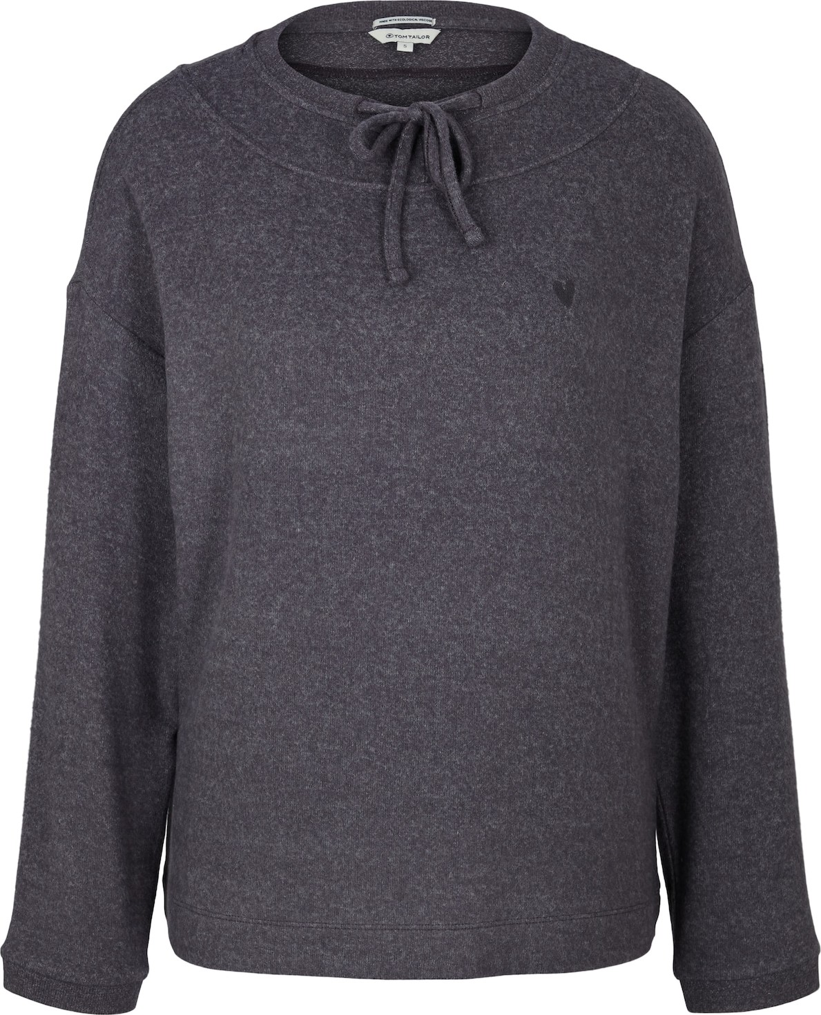 TOM TAILOR Tričko antracitová