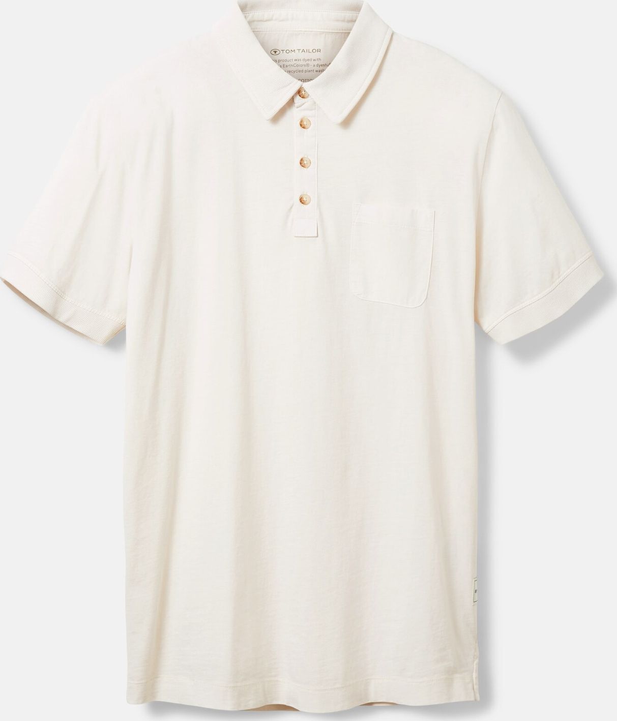 TOM TAILOR Tričko barva bílé vlny