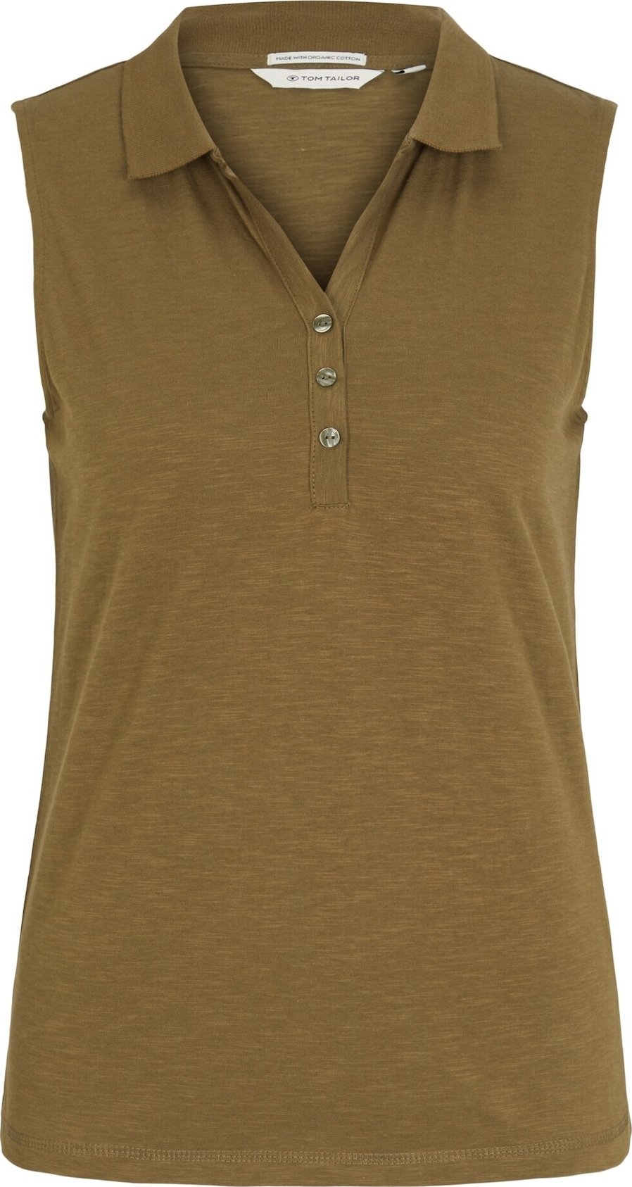 TOM TAILOR Tričko olivová