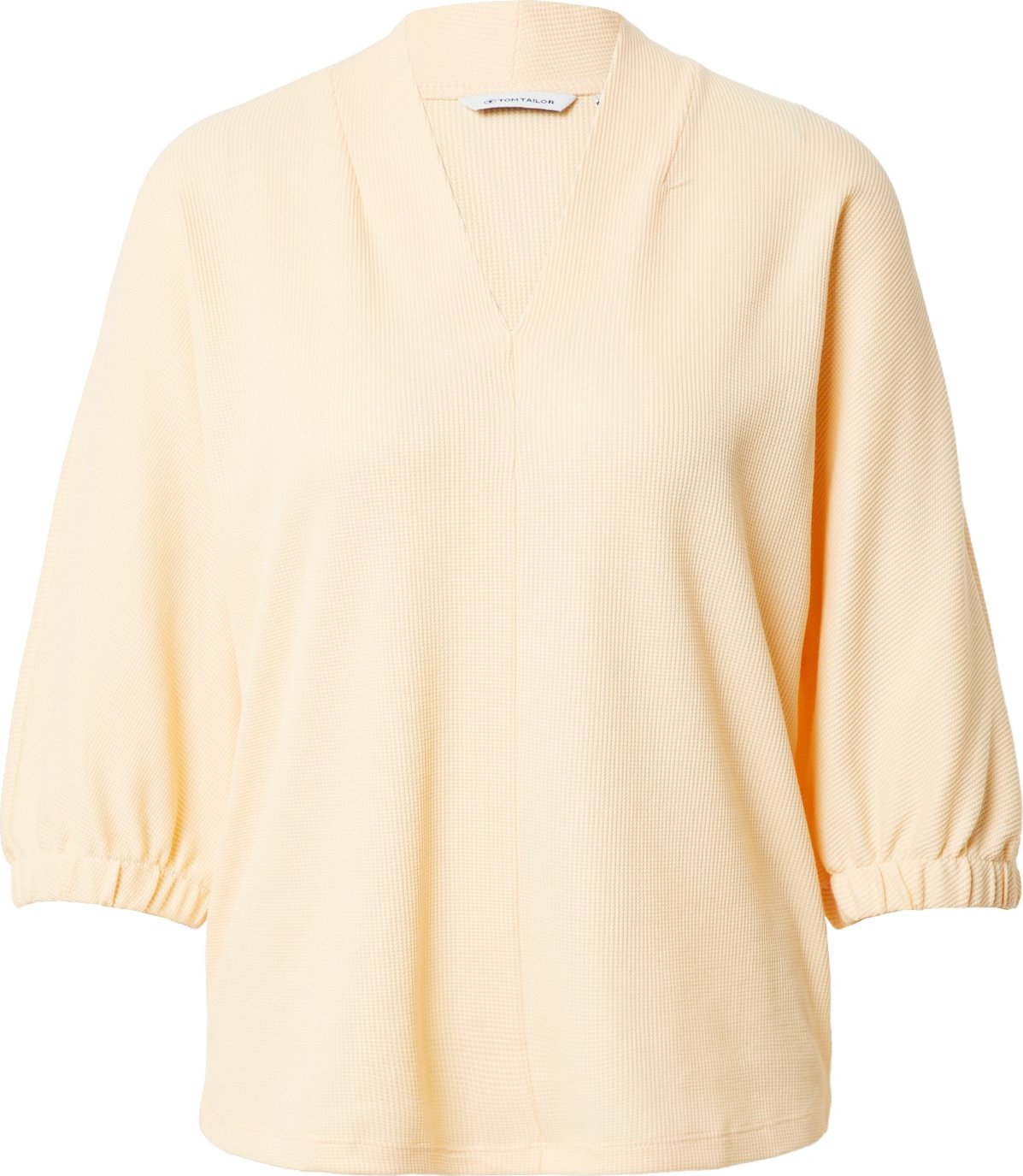 TOM TAILOR Tričko pastelově oranžová