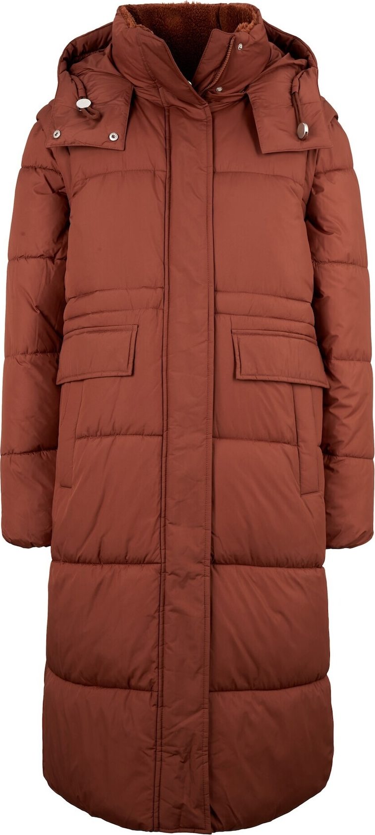 TOM TAILOR Zimní kabát rezavě hnědá