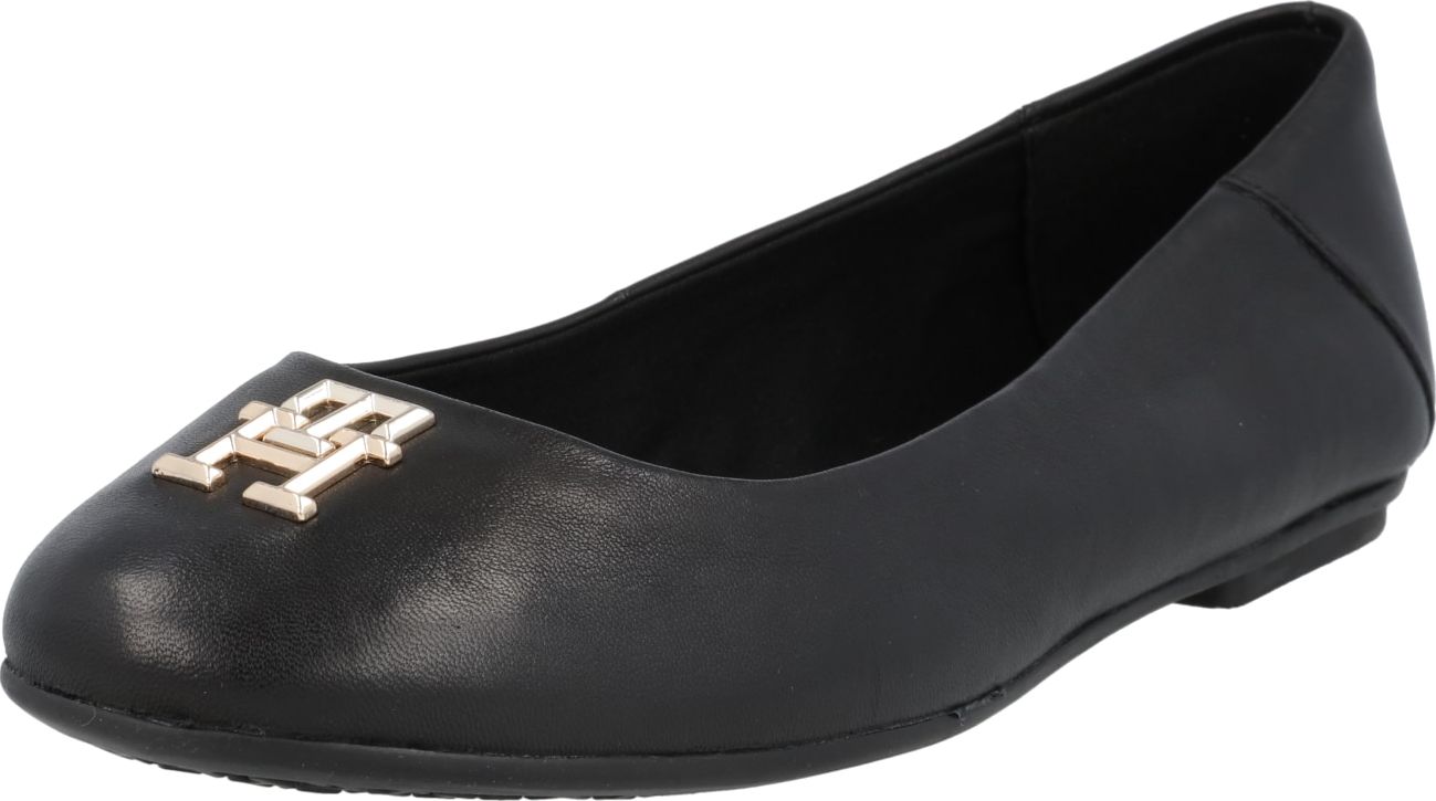 TOMMY HILFIGER Baleríny černá