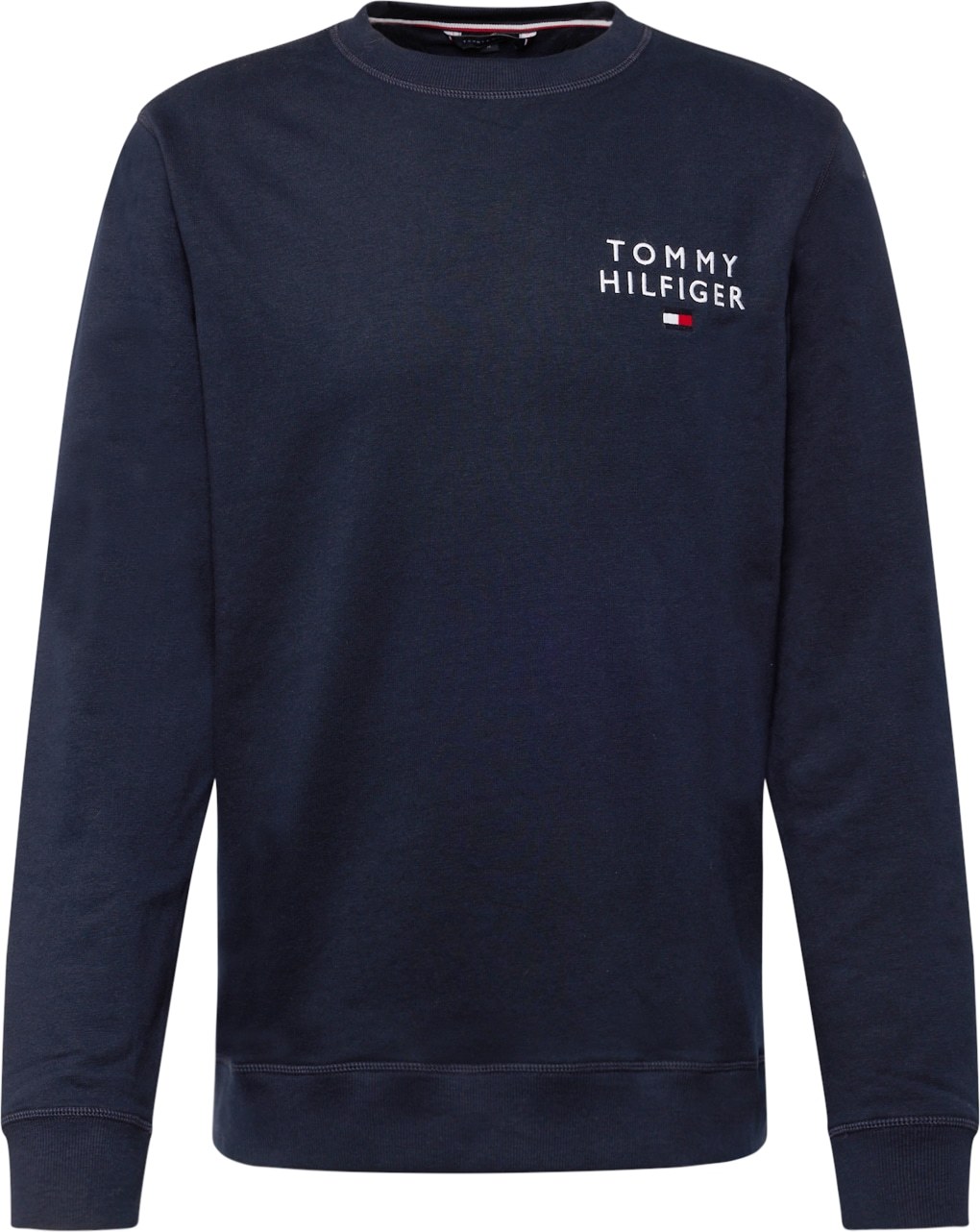 TOMMY HILFIGER Mikina tmavě modrá / červená / bílá