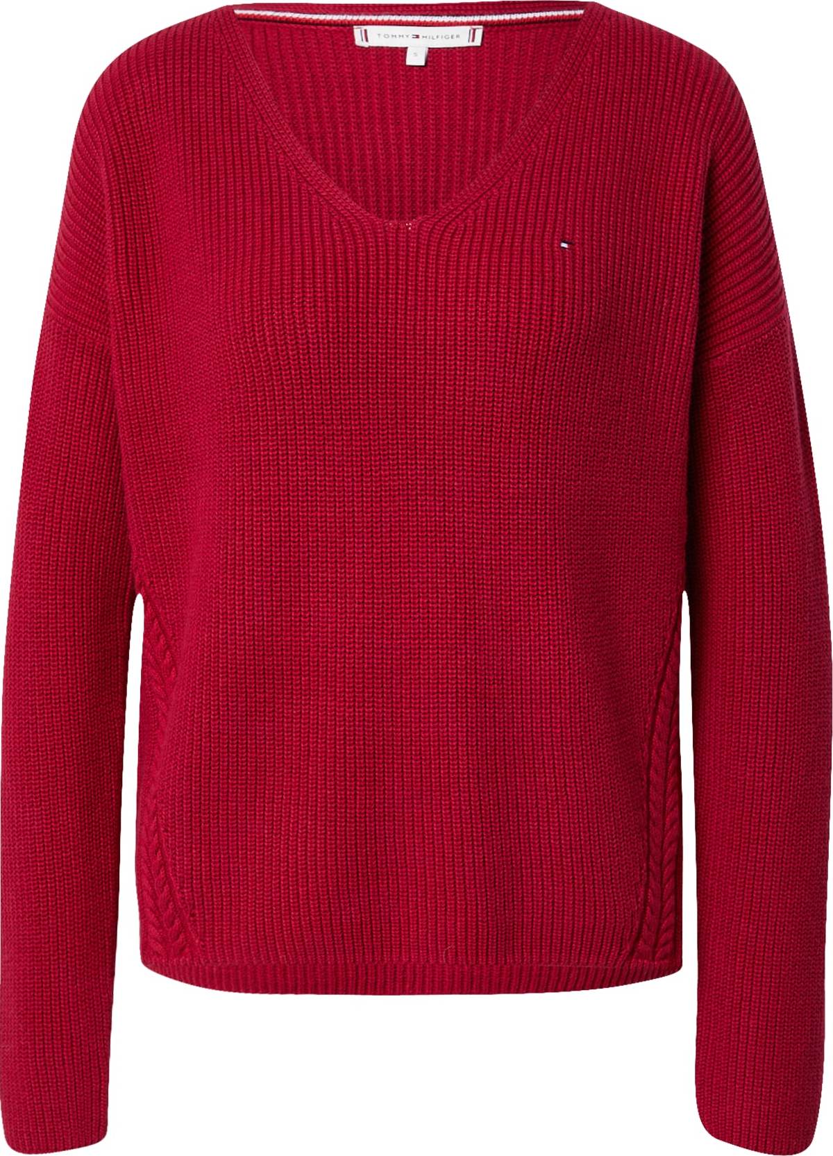 TOMMY HILFIGER Svetr 'HAYANA' brusinková