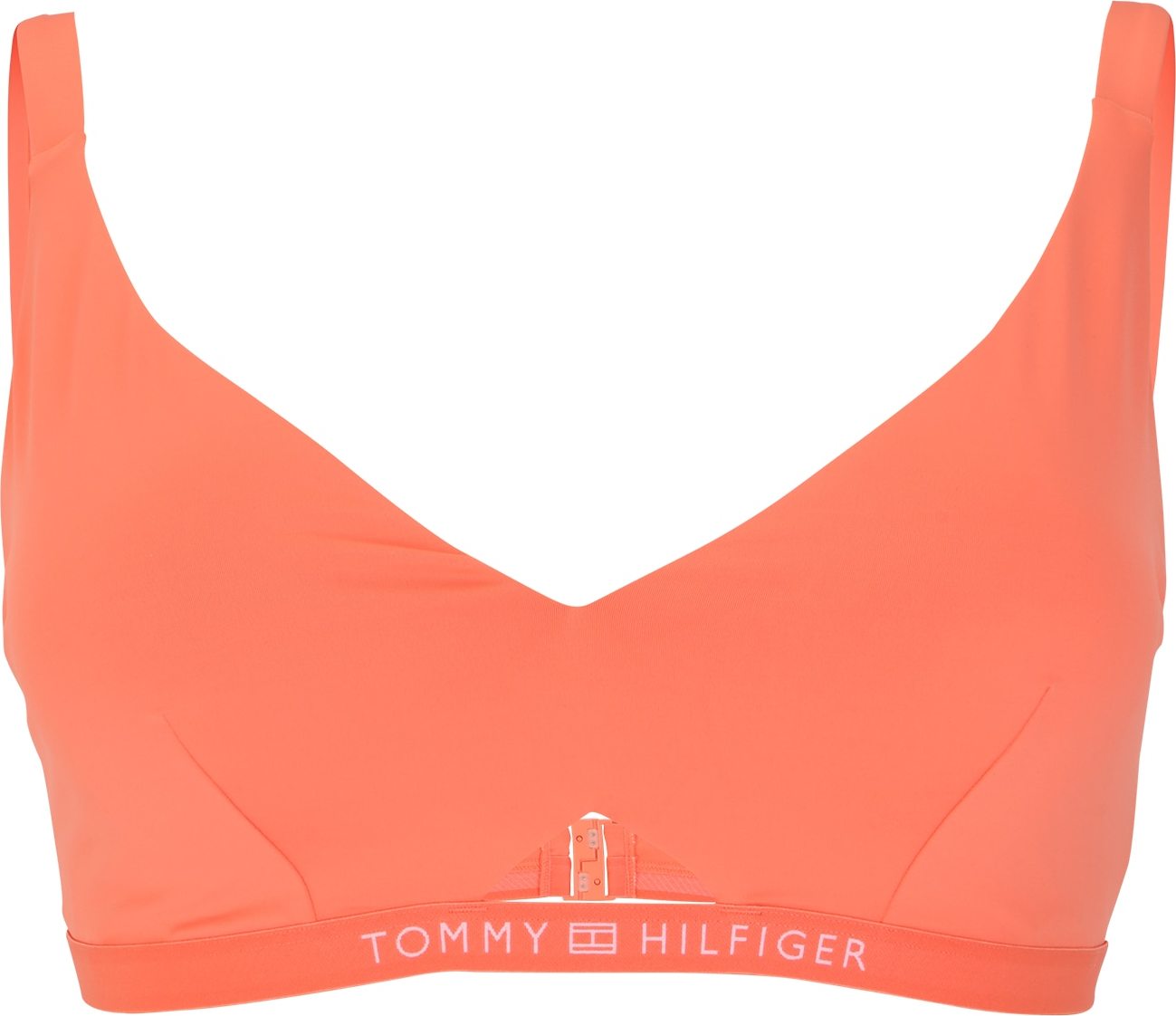 Tommy Hilfiger Swimwear Plus Horní díl plavek korálová / bílá
