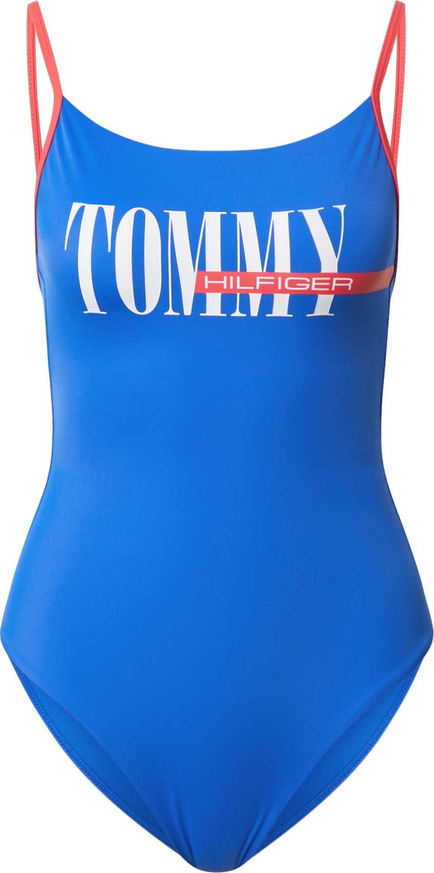 Tommy Hilfiger Underwear Plavky 'ONE-PIECE' královská modrá / oranžová / bílá