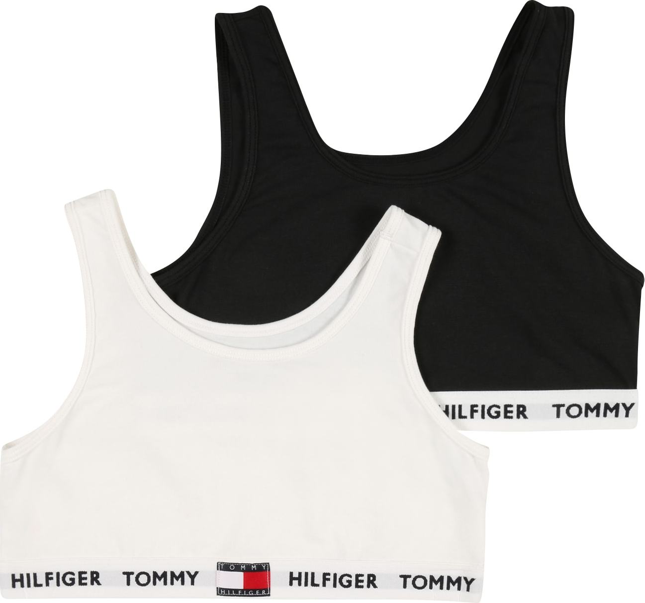 Tommy Hilfiger Underwear Tílko ohnivá červená / černá / bílá