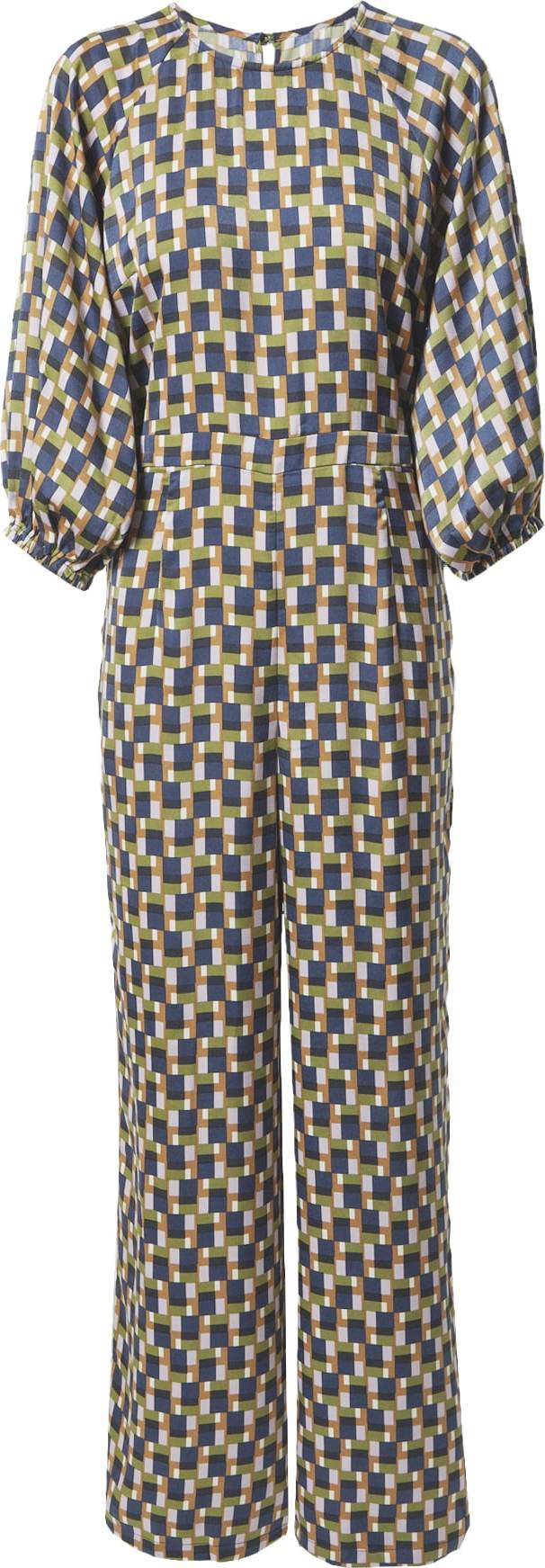 Traffic People Overal 'Charlie' námořnická modř / olivová / oranžová / bílá