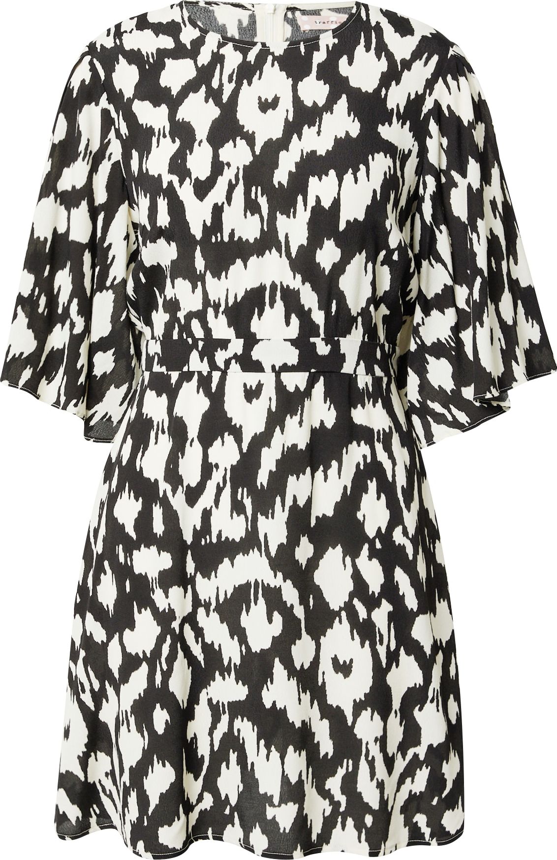 Traffic People Šaty 'Misty' černá / bílá