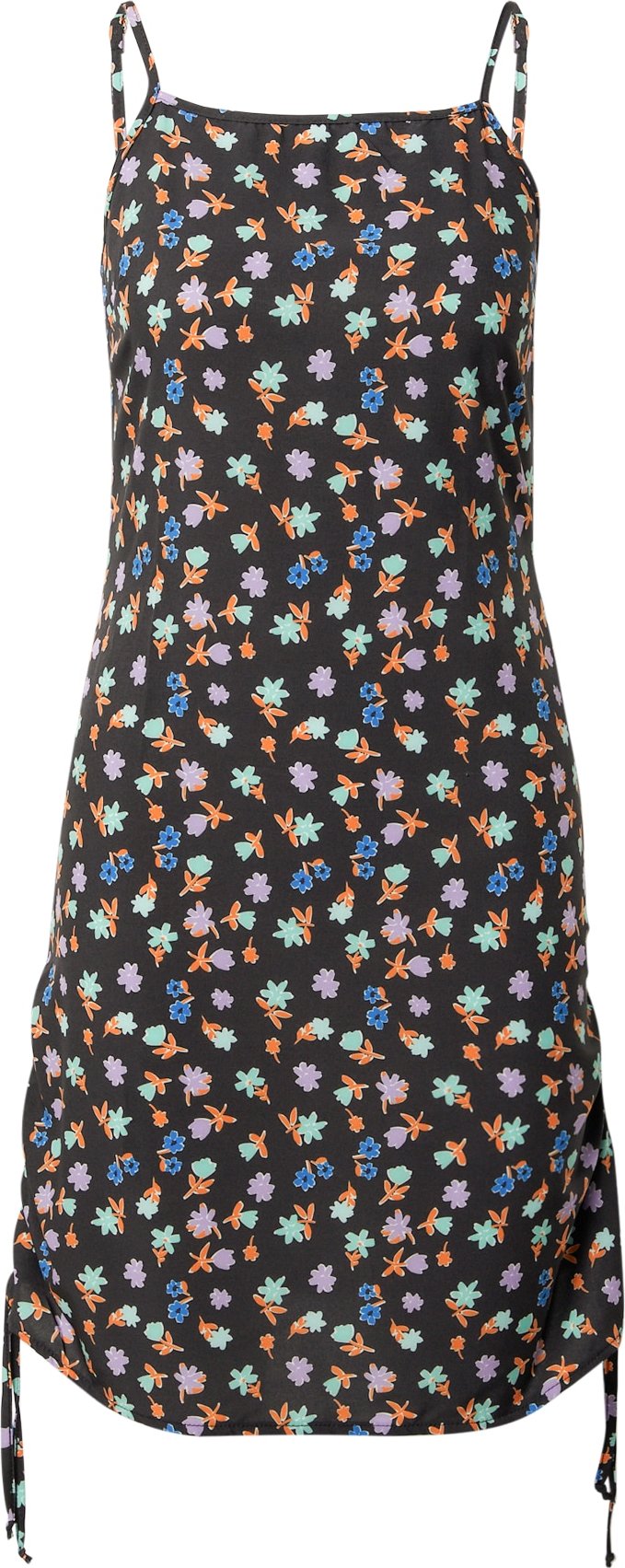 Trendyol Letní šaty mátová / fialová / oranžová / černá